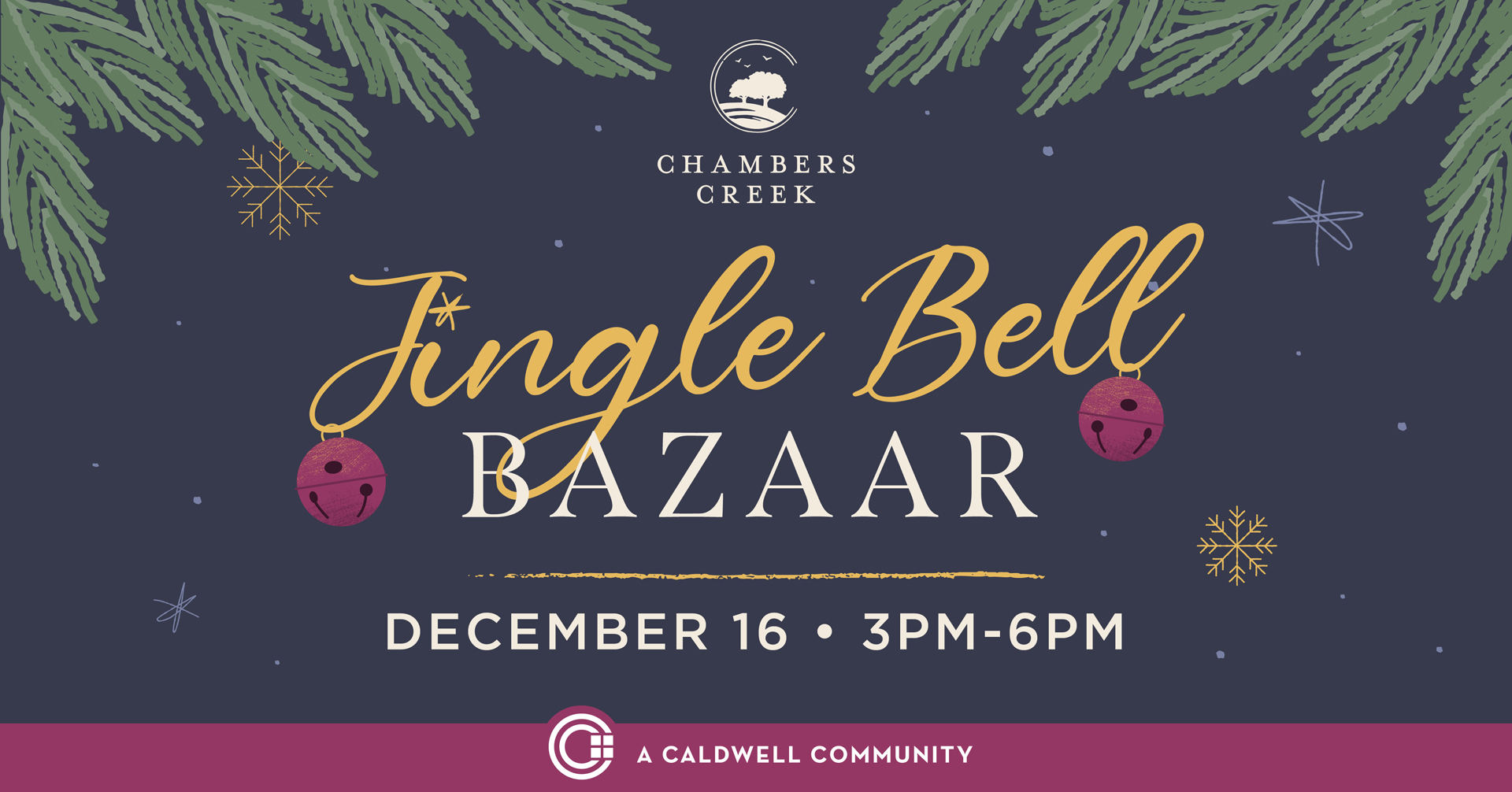 Jingle Bell Bazaar Chambers Creek